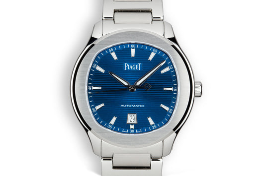 2018 Mint Piaget Polo S G0A41002 Blue Dial with Box and Papers