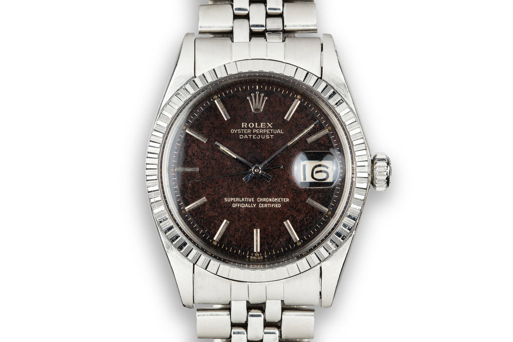 1968 Rolex DateJust 1603 with Tropical Gilt Dial