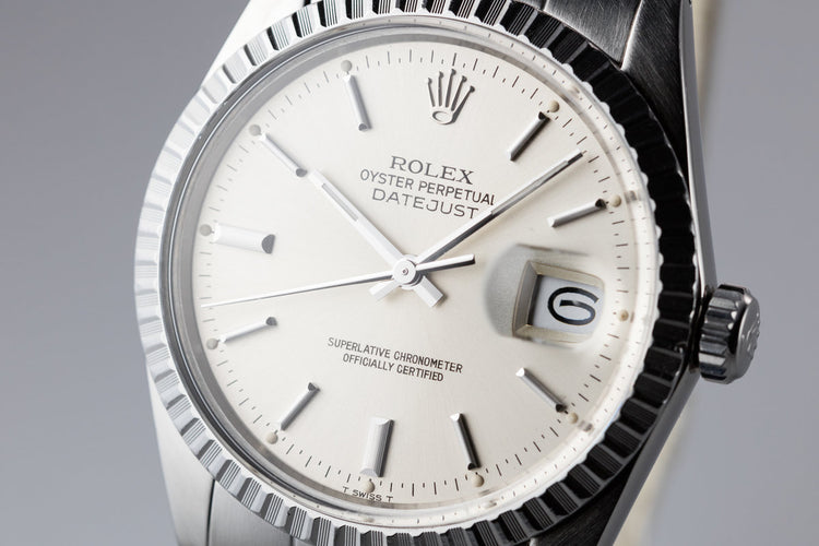 1981 Rolex 16030 Silver Dial