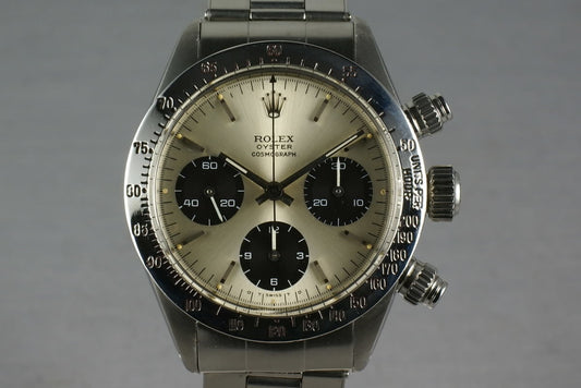 Rolex Daytona Ref 6265 Silver Sigma Dial