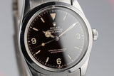 1960 Rolex Gilt Explorer I 1016 with Glossy Dark Brown Chapter Ring Dial