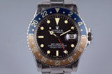 1971 Rolex GMT 1675 Mark I Dial with Ultra Complete Full Set