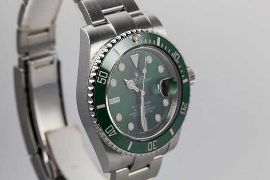 HQ Milton - 2010 Rolex Submariner 116610V Hulk with Box and Papers,  Inventory #A464, For Sale
