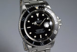 1995 Rolex Submariner 16610 with Box and Papers