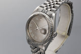 1973 Rolex DateJust 1603 with Grey Large Roman Numeral Dial