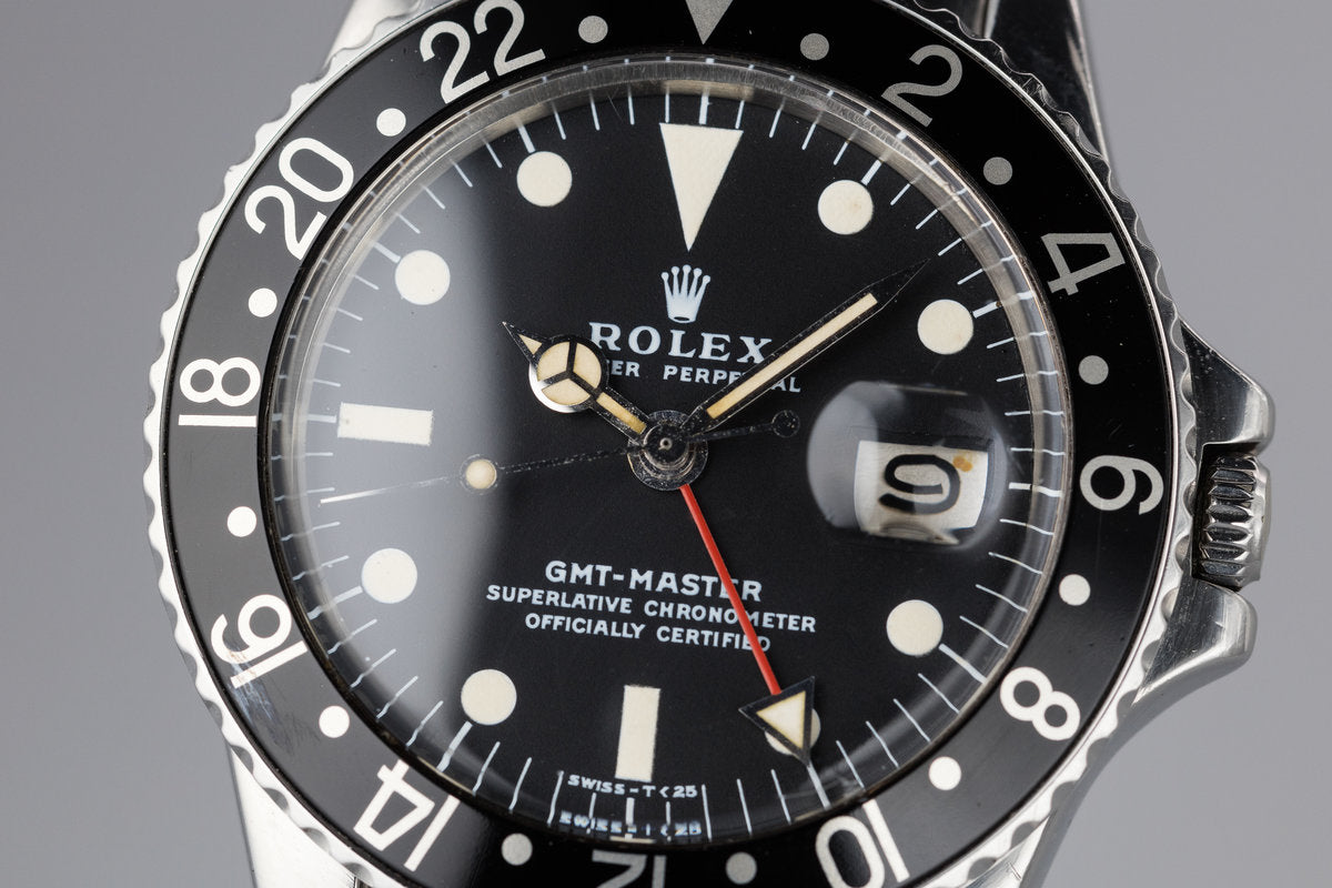 HQ Milton - 1978 Rolex GMT-Master 1675 with Black Bezel Insert