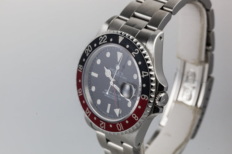 1995 Rolex GMT-Master II 16710 with faded Coke Bezel