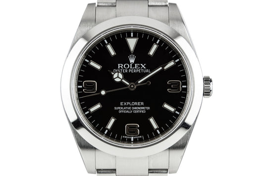 2014 Rolex Explorer 214270 with Box and Papers