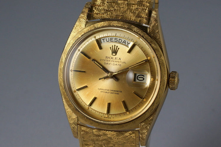 1966 Rolex YG Day-Date 1806 with Morellis Finish