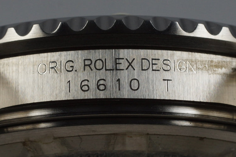 2005 Rolex Submariner 16610 with Stickers