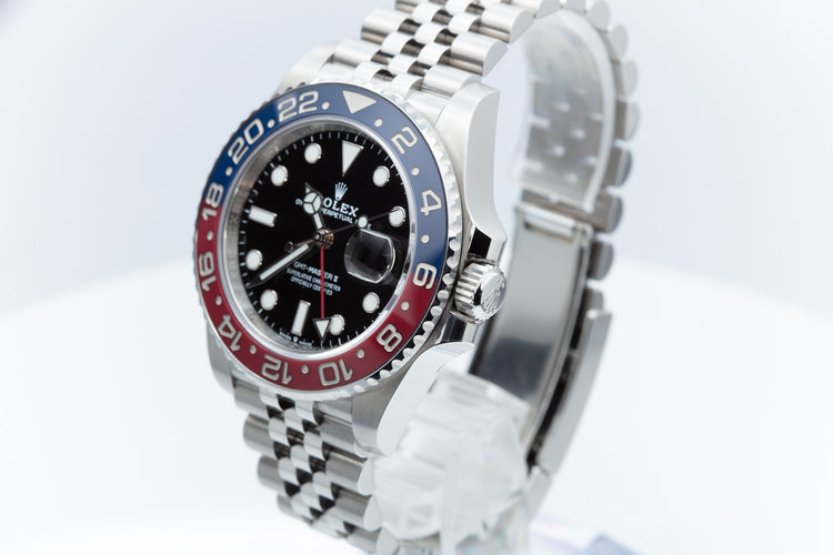 2020 Rolex GMT-Master II 126710BLRO "Pepsi Jubilee" with Box, Card, Booklet, & Tags
