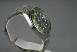 2006 Rolex Green Submariner 16610 LV with Box and Papers