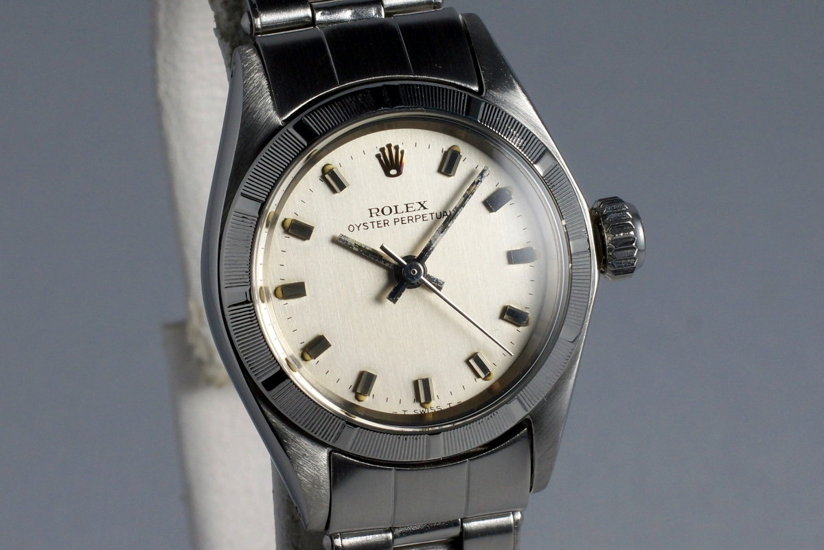 1969 Rolex Ladies Oyster Perpetual 6623 Silver Dial