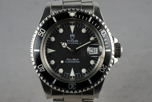 1992 Tudor Submariner 79090 with Box and Papers