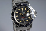 1971 Rolex Red Submariner 1680 Mark V Dial