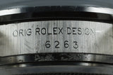 1985 Rolex Daytona 6263 Big Red Daytona Dial with Receipt