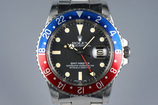 1979 Rolex GMT 16750 Matte Dial