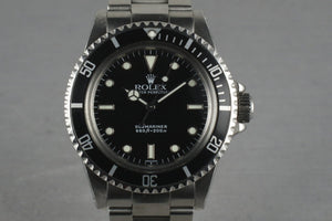 Rolex Submariner 5513 with WG surrounds