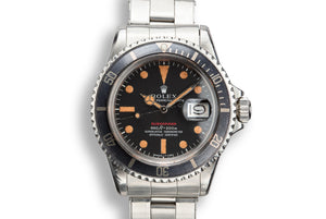 1971 Rolex Red Submariner 1680 with Mark 4 Dial