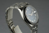 2007 Rolex Datejust 116200 Blue Roman Dial with Box and Papers