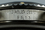 1983 Rolex Submariner 5513 Spider Dial