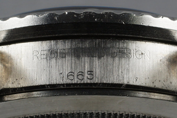 1972 Rolex Double Red Sea Dweller 1665 Mark III Dial