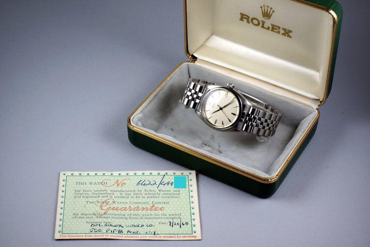 1959 Rolex Oyster 6426 Cream Dial with Box and Papers