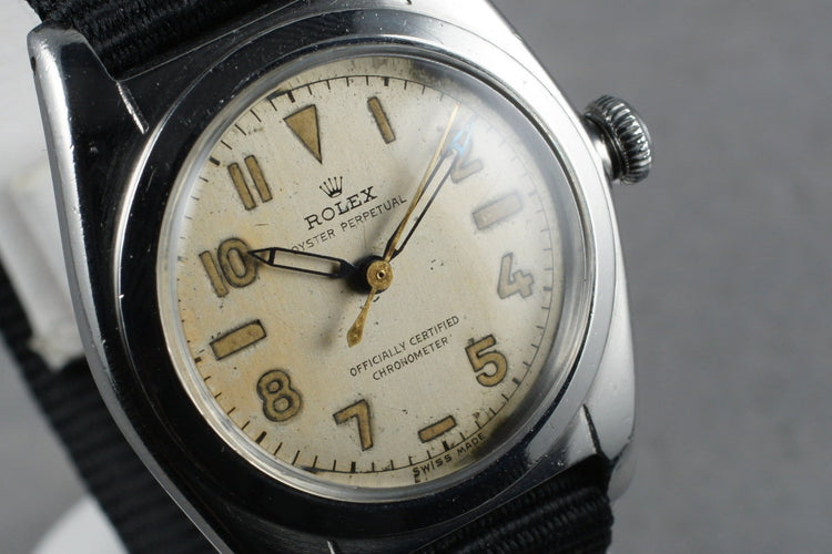 Rolex Bubble Back with Arabic dial