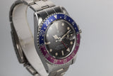 1967 Rolex GMT-Master 1675 with Tropical Brown Dial and Fuchsia Bezel Insert