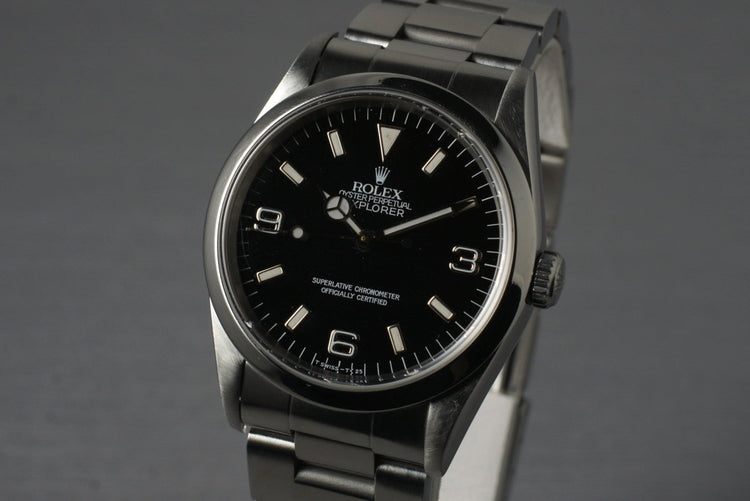 1995 Rolex Explorer 14270 with Box and Papers