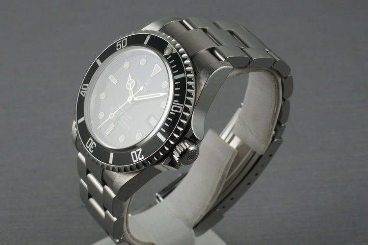 Rolex Sea Dweller Ref: 16600 with Box and Guarantee Papers