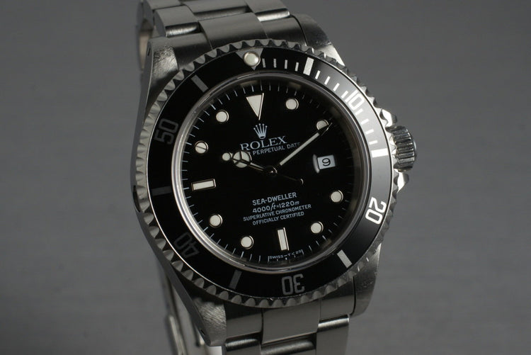 1996 Rolex Sea Dweller 16600