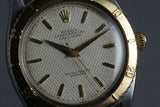 1954 Rolex Turn-O-Graph 18K/SS 6202 with White Waffle Dial