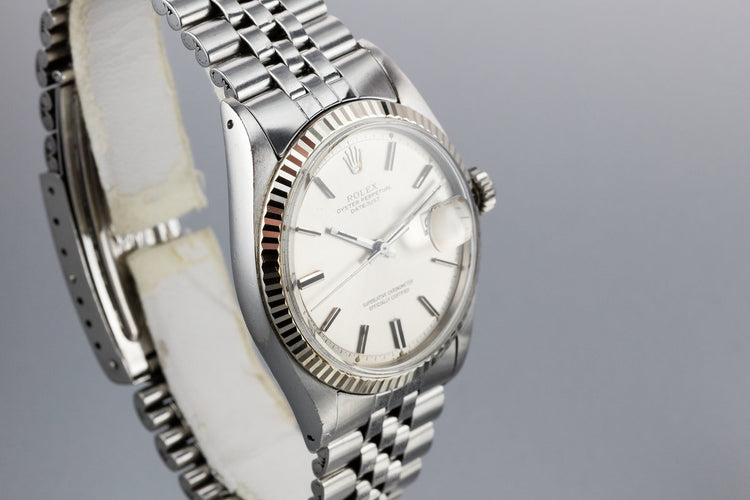 1973 Rolex DateJust 1601 Silver Dial
