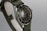 1963 Tudor Gilt Submariner 7928 with Pointed Crown Guard Case