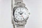 2003 Rolex Explorer II 16570 White Dial with Box and Papers
