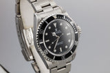 1995 Rolex Submariner 14060 with Box, Papers, and Service Papers