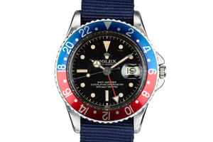 1960 Rolex GMT-Master 1675 Gilt Dial