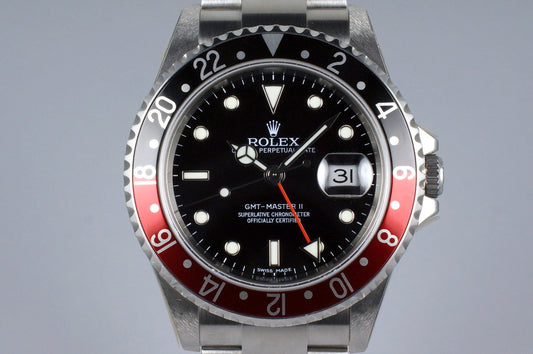 2006 Rolex GMT II 16710 ‘Stick Dial’ with Box and Papers MINT