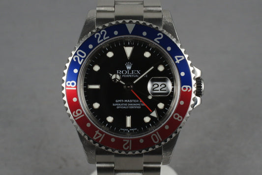 Rolex GMT 16710  with Box and Papers