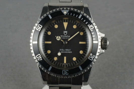 1968 Tudor Submariner 7016/0  with Tudor Box Unpolished