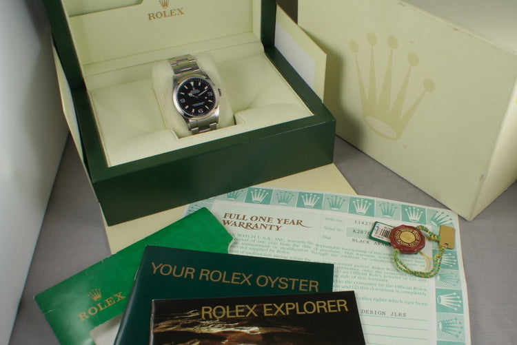 2001 Rolex Explorer 1 114270