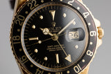 1969 Rolex 18K YG GMT-Master 1675 with Black Nipple Dial