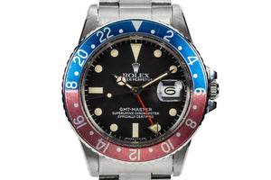 1981 Rolex GMT-Master 16750 Matte Dial with Box and Papers
