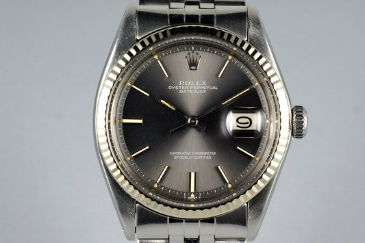 1971 Rolex DateJust 1601 with Gray Dial