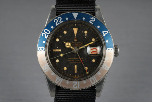 1958 Rolex GMT 6542 with Tropical Dial