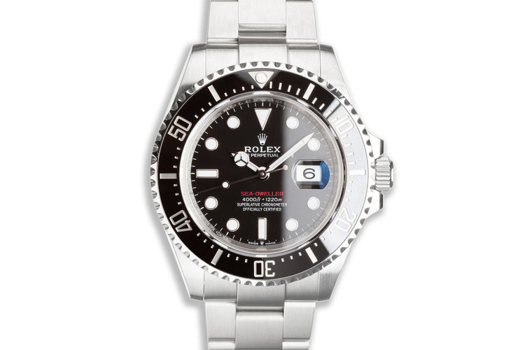 2019 Rolex 43mm Red Sea-Dweller 126600 with Box & Card