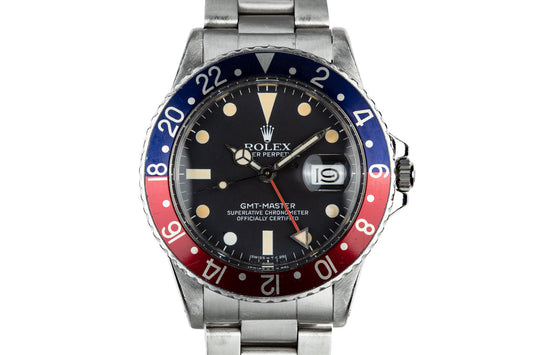 1981 Rolex GMT-Master 16750 "Pepsi"