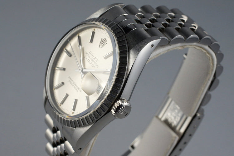 1985 Rolex DateJust 16030 with Silver Dial