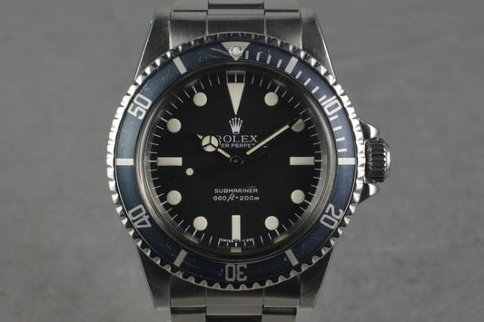 1978 Rolex Mk III Maxi Dial Submariner 5513